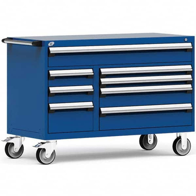 Rousseau Metal R5GJE-3001-055 Steel Tool Roller Cabinet: 8 Drawers