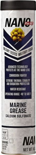 Nano Pro MT NDT14MG Anti-Corrosion Grease: 14 oz Cartridge, Calcium Sulfonate