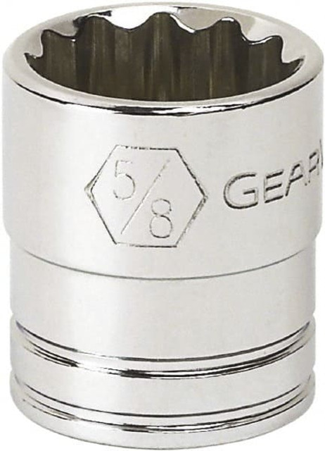 GEARWRENCH 80504 Hand Socket: 3/8" Drive, 3/4" Socket, 12-Point