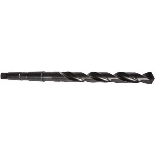 Precision Twist Drill 6001115 Taper Shank Drill Bit: 0.8438" Dia, 3MT, 118 &deg;, High Speed Steel