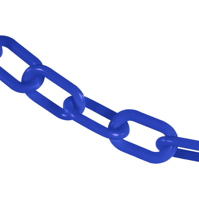 Mr. Chain 51006-500 Barrier Rope & Chain; Material: Plastic; Polyethylene ; Material: HDPE ; Type: Safety Chain ; Snap End Material: Plastic; Polyethylene ; Hook Fitting Material: Plastic ; Color: Blue