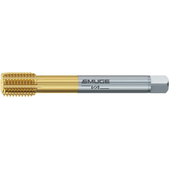 Emuge CU396A00.5016 Thread Forming Tap: 3/4-10 UNC, 2B Class of Fit, Form Tap, Powdered Metal High Speed Steel, TiN-T26 Coated