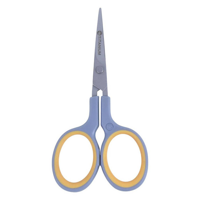 Westcott 13865-030 Scissors & Shears; Blade Material: Stainless Steel ; Application: General Purpose ; Cutting Length: 1.5in ; Length of Cut (Inch): 1-1/2in ; Handle Type: Straight ; Handle Style: Ergonomic