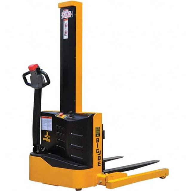 Big Joe S22-62 2,200 Lb Capacity, 62" Lift Height, Battery Operated Electric Pallet Lifter