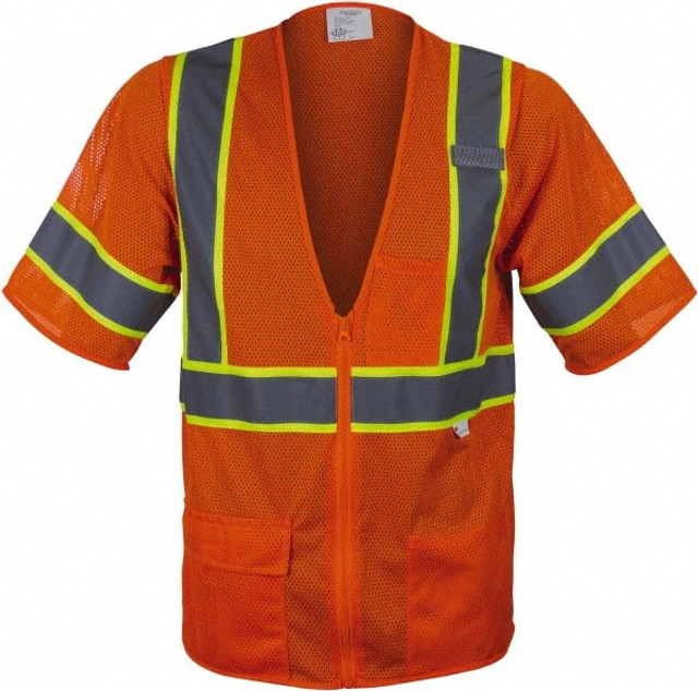 Reflective Apparel Factory 588ETOR5X High Visibility Vest: 5X-Large