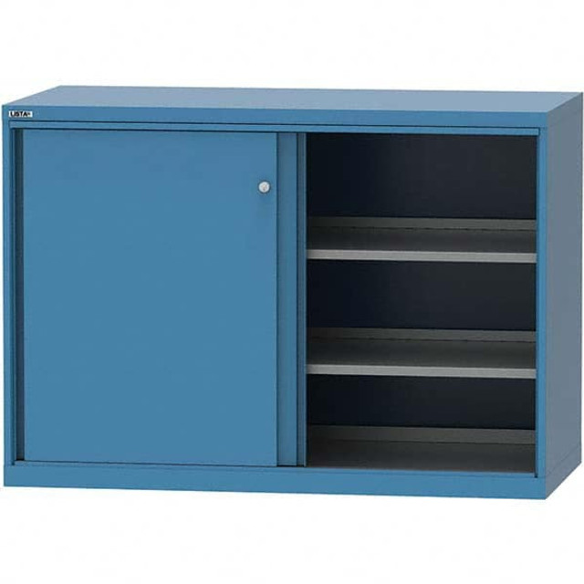 LISTA DWSD900-BB Sliding Door Storage Cabinet: 29-1/2" Deep