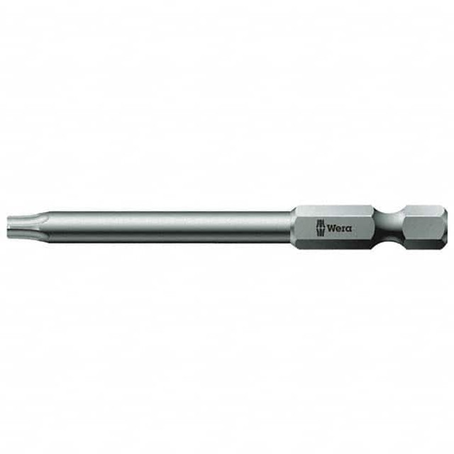 Wera 05060110001 Power Screwdriver Bit: T20 Torx, TX20 Speciality Point Size, 1/4" Hex Drive