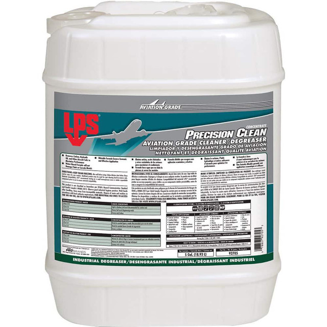 LPS 92705 All-Purpose Cleaners & Degreasers; Product Type: All-Purpose Cleaner & Degreaser; Industrial Cleaner ; Form: Liquid; Liquid Concentrate ; Container Type: Pail ; Container Size: 5 gal ; Scent: None
