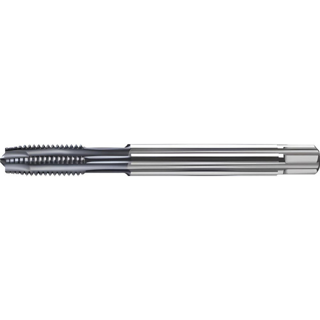 Walter-Prototyp 5344197 Spiral Point Tap: M8x1.25 Metric, 4 Flutes, Plug Chamfer, 6H Class of Fit, Solid Carbide, TiCN Coated