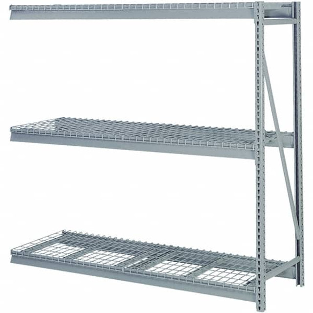 Lyon DD67211W Bulk Storage Rack: 2,600 lb per Shelf, 3 Shelves