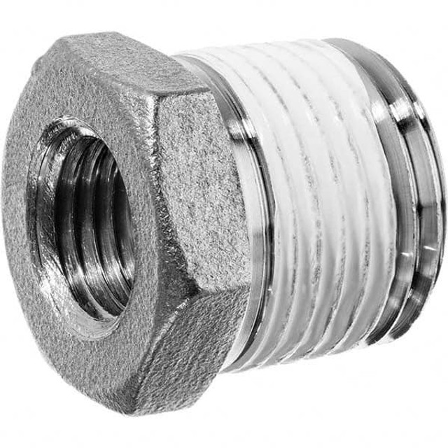 USA Industrials ZUSA-PF-7083 Pipe Bushing: 1/2 x 3/8" Fitting, 316 Stainless Steel