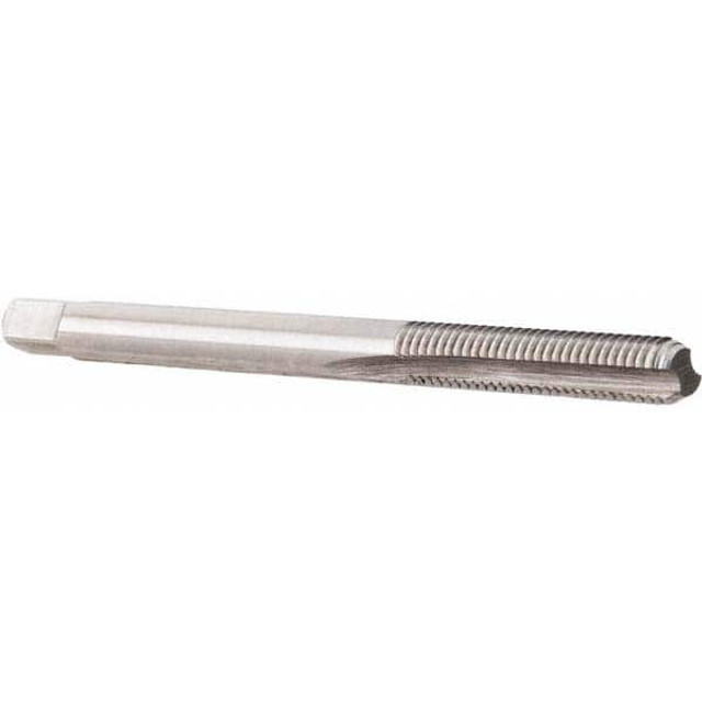 Hertel K008109AS Straight Flute Tap: #6-40 UNF, 2 Flutes, Bottoming, 2B/3B Class of Fit, High Speed Steel, Bright/Uncoated