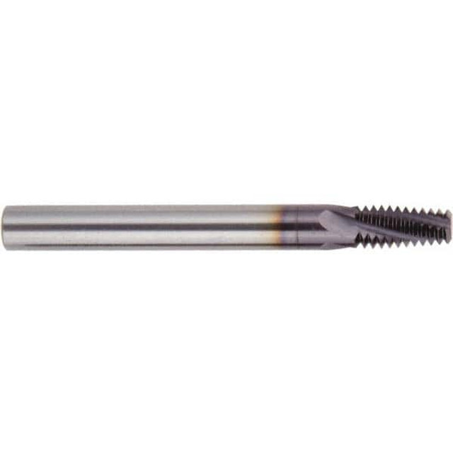 Regal Cutting Tools 086019TM Helical Flute Thread Mill: Internal & External, 4 Flute, 1/2" Shank Dia, Solid Carbide