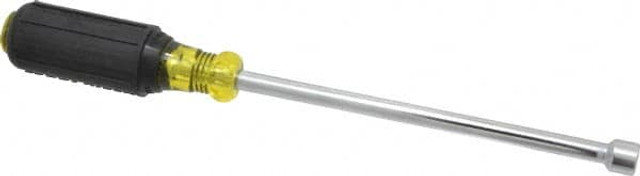 Klein Tools 646-5/16 Nut Driver: 5/16" Drive, Hollow Shaft, Color-Coded Handle, 9-3/4" OAL