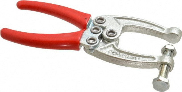 De-Sta-Co 441 1556.88 N Load Capacity, 1.77" Throat Depth, 6.03" OAL, Carbon Steel, C Style Plier Clamp