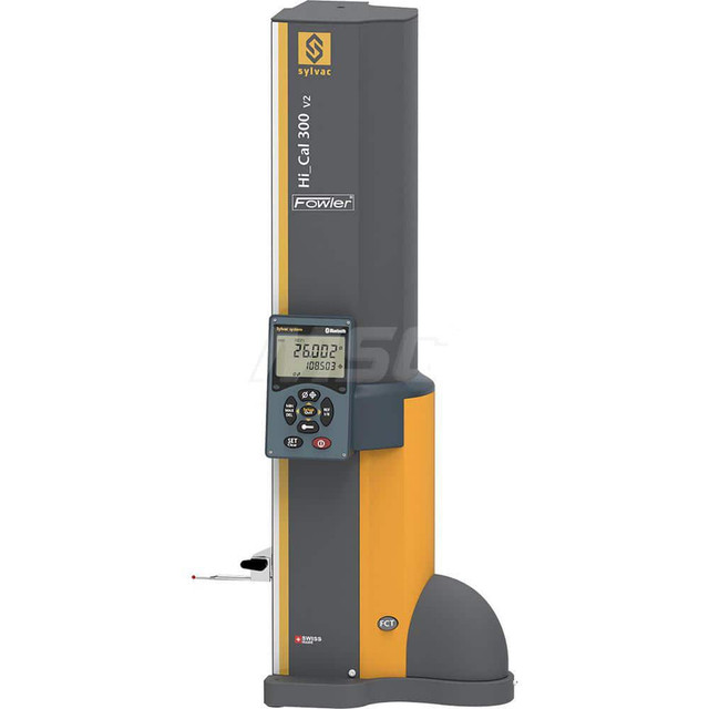 Fowler 54931300BTC BOM Electronic Height Gage: 12 mm Max, 0.00005" Resolution, 0.00016" Accuracy