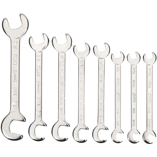 Williams JHW1140A Open End Wrenches; Wrench Type: Open End ; Tool Type: Miniature Double Head Open End Wrench ; Head Type: Double End ; Wrench Size: 5/8 in ; Number Of Points: 0 ; Material: Steel