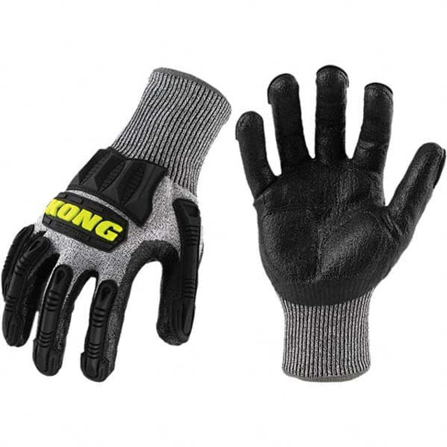ironCLAD KKC5B-02-S Cut-Resistant Gloves: Size Small, ANSI Cut A4, ANSI Puncture 4, Foam Nitrile, Series KKC5B