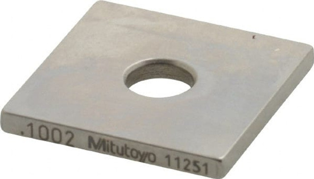 Mitutoyo 614122-531 0.1002" Square Steel Gage Block