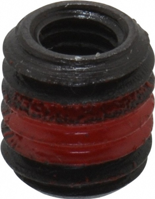 MSC 29204 Thread Locking Insert: M6 x 1 Internal Thread, M10 x 1.5 External Thread, Metric Coarse, 0.4134" OAL, Thread Repair