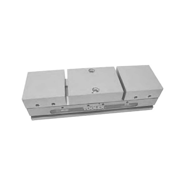 TE-CO SSJ8175FC Vise Jaw: 203.2 mm Wide, 3-3/4" High, 292.1 mm Thick, Flat