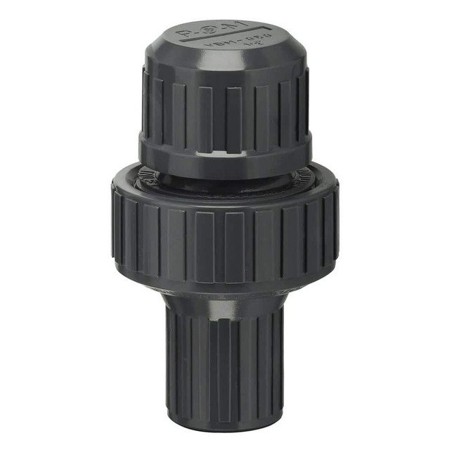 Plast-O-Matic VBM100EP-PV 1" Pipe, 100 Max psi, PVC, Normally Closed Design Vacuum Breaker Valve