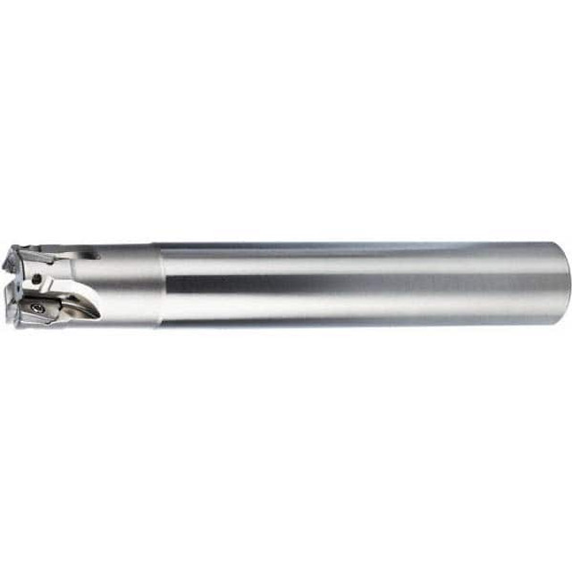 OSG 7801122 18mm Cut Diam, 16mm Shank Diam, Cylindrical Shank, 150mm OAL, Indexable Square-Shoulder End Mill