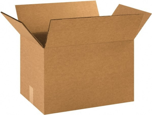 Made in USA HD1812 Heavy-Duty Corrugated Shipping Box: 18" Long, 12" Wide, 12" High