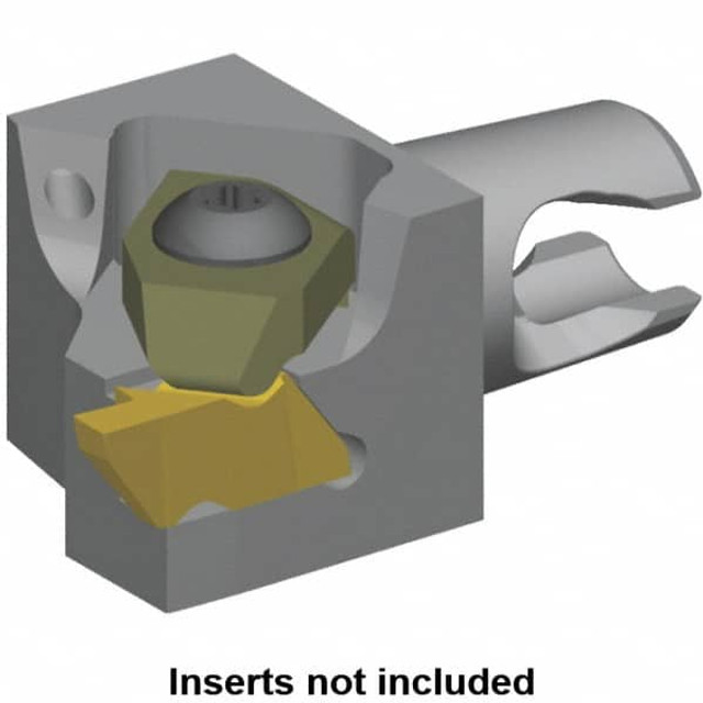 Kennametal 3180675 Modular Grooving Head: Left Hand, Cutting Head, System Size KM16, Uses NG2L Inserts