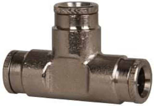 Norgren 120600500 Push-To-Connect Tube to Tube Tube Fitting: Pneufit Union Tee, 5/16" OD