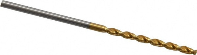 Guhring 9006520016100 Jobber Length Drill Bit: #52, 130 °, High Speed Steel