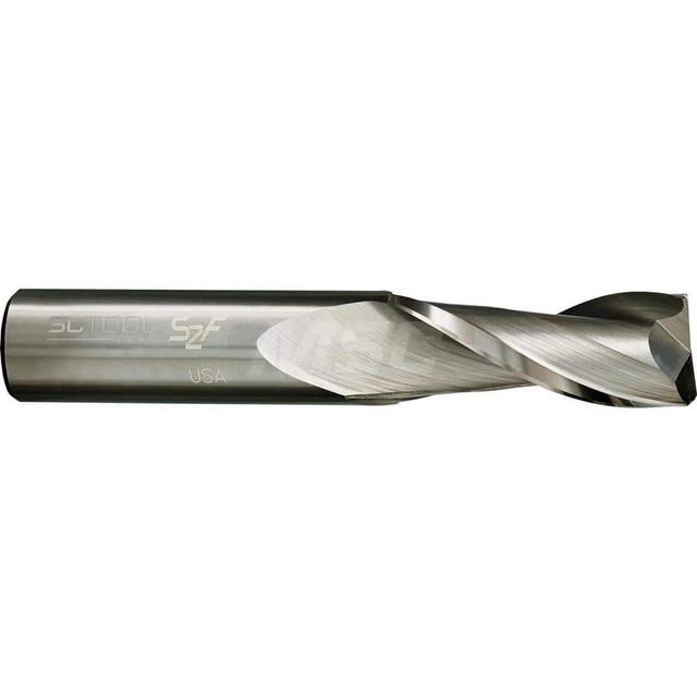 SC Tool 30062 Corner Radius End Mill: 1" Dia, 1-1/2" LOC, 0.03" Radius, 2 Flutes, Solid Carbide