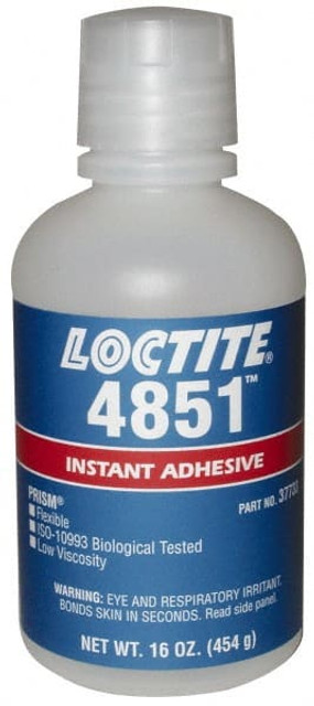 Loctite 524541 Adhesive Glue: 1 lb Bottle, Clear