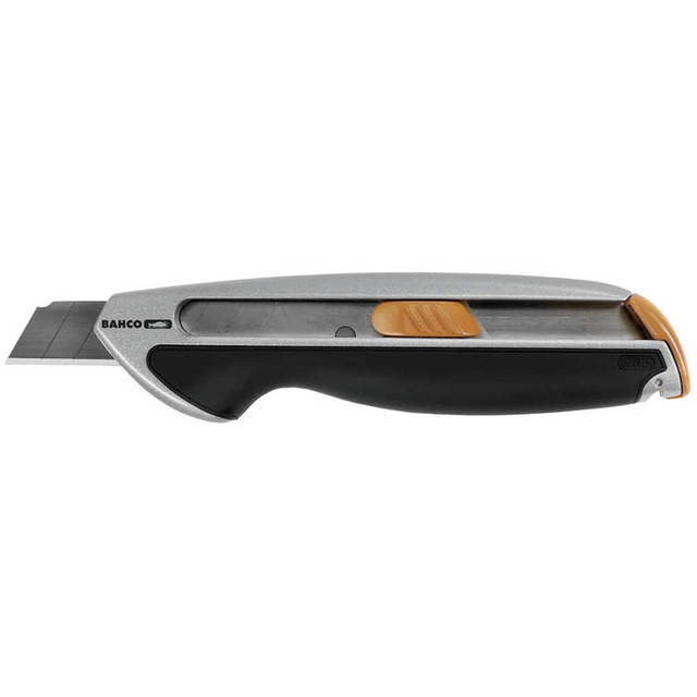 Bahco BAHKE18-01 Utility Knives, Snap Blades & Box Cutters; Type: Ergo Snap Blade Knife ; Handle Material: Plastic ; Blade Material: Carbon Steel ; Blade Length (Decimal Inch): 0.5000 ; Handle Length (Decimal Inch - 4 Decimals): 6.0000 ; Blade Edge T