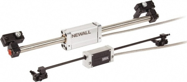 Newall SE100DA00508A Inductive DRO Scale: 20" Max Measuring Range, 5 µm Resolution, 20" Scale Length