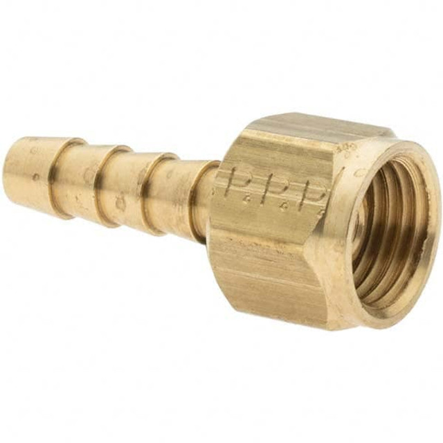 Parker 701000 Barbed Hose Fitting: 1/4" x 1/4" ID Hose, Connector