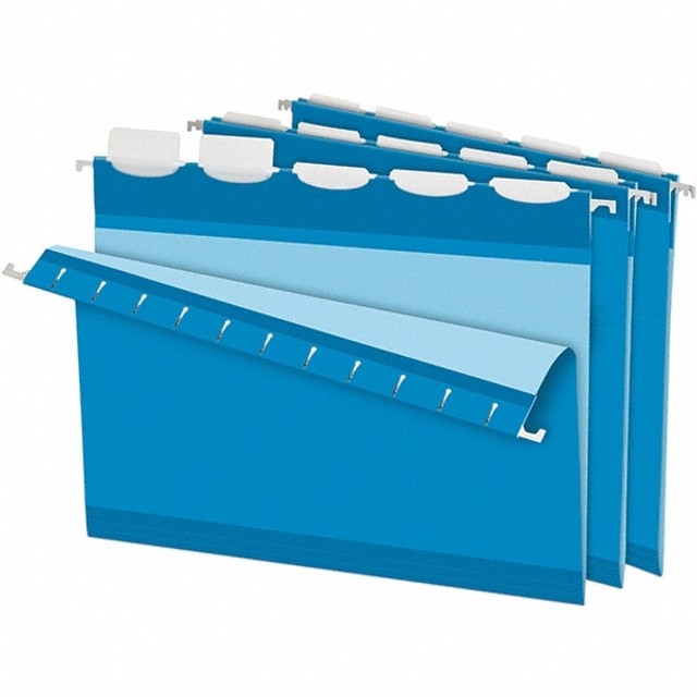 Pendaflex PFX42622 Hanging File Folder: Letter, Blue, 25/Pack