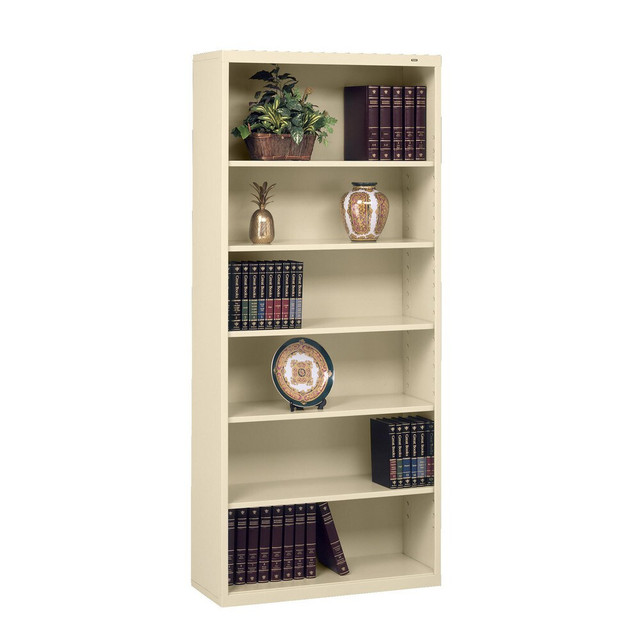 Tennsco B-78-CPY 6 Shelf, 78" High x 34-1/2" Wide Bookcase