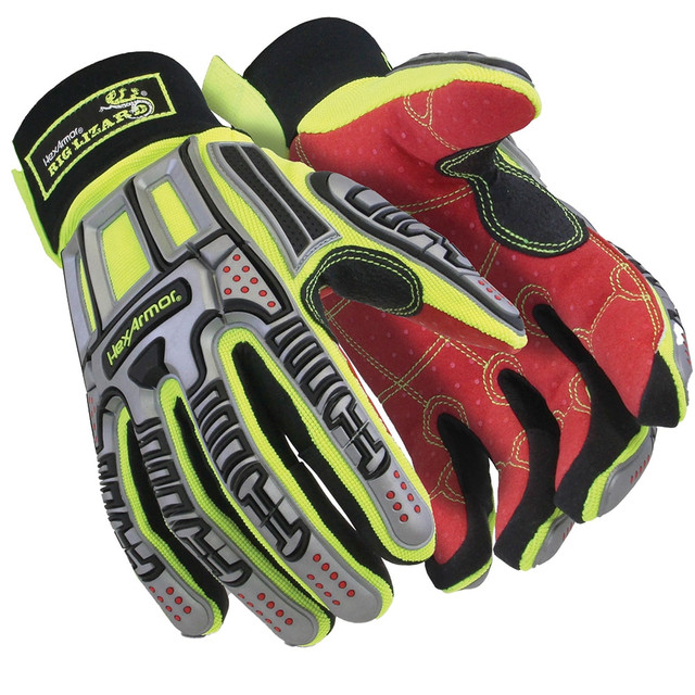 HexArmor. 2028X-S (7) Cut & Puncture-Resistant Gloves: Size S, ANSI Cut A6, ANSI Puncture 4, Synthetic Leather