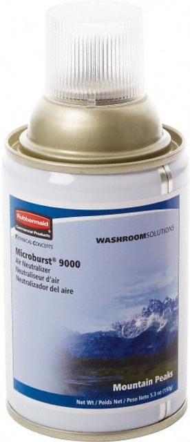 Rubbermaid FG4012461 Air Freshener Dispenser Refill: Aerosol, 4 Refills, 5.3 oz Container