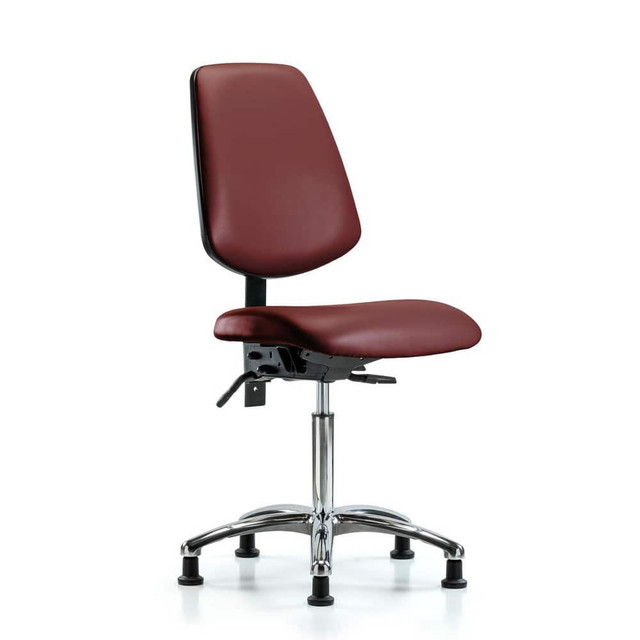 Blue Ridge Ergonomics MSC49009 Task Chair: Vinyl, Borscht