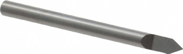 Scientific Cutting Tools EN125-60 Engraving Cutter: 60 °, 0.005" Dia, 0.005" Tip Dia, Conical Point, Solid Carbide