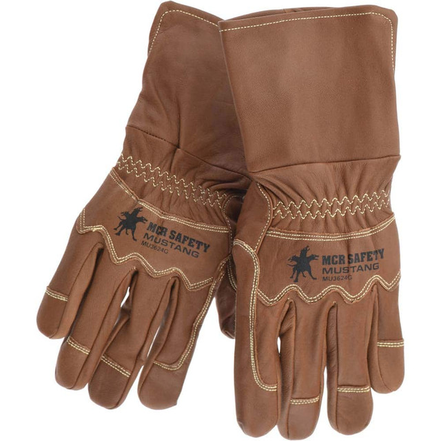MCR Safety MU3624GM Arc Flash & Flame Protection Gloves; Lining Material: Unlined ; Maximum Arc Flash Protection Rating: 14.0cal/cm2 ; Hand: Paired ; UNSPSC Code: 46181504