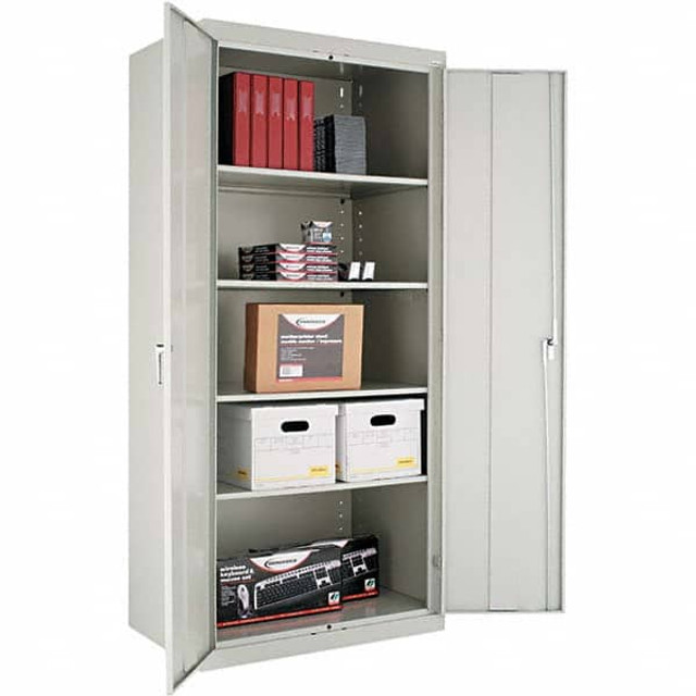 ALERA ALECM7824LG Locking Storage Cabinet: 36" Wide, 24" Deep, 78" High