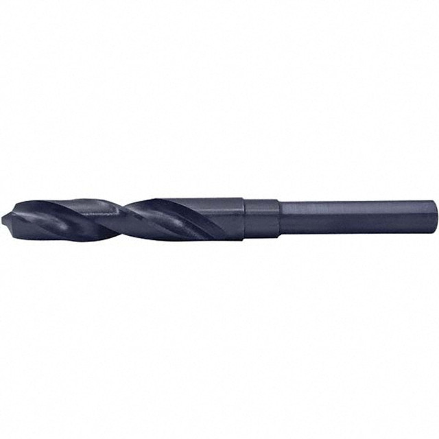 Cle-Force C68690 Reduced Shank Drill Bit: 3/4'' Dia, 1/2'' Shank Dia, 118 0, High Speed Steel