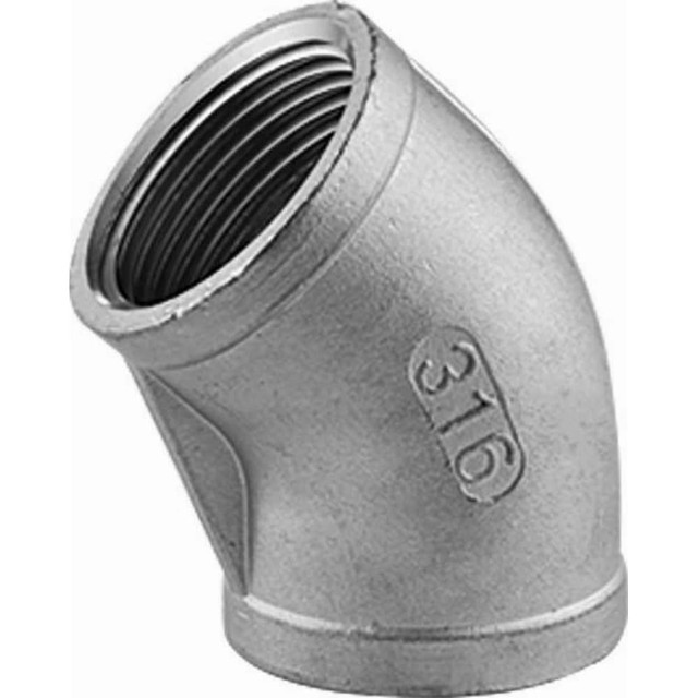 Guardian Worldwide 609E111N112 Pipe Fitting: 1-1/2" Fitting, 316 Stainless Steel