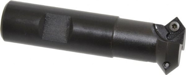 Kennametal 1023676 45° Lead Angle, 0.7" to 1.137" Cut Diam, 19.05mm Shank Diam, Indexable & Chamfer End Mill