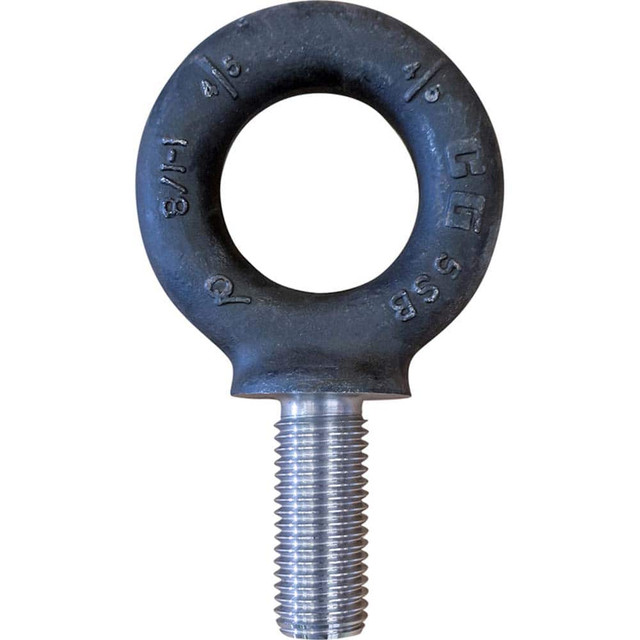 Crosby CR-9900217 Lifting Eye Bolt: With Shoulder, 1-1/2 Thread, Forged Steel