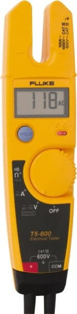 Fluke T5-600 USA 0 VAC/VDC to 600 VAC/VDC, Voltage and Circuit Continuity Tester