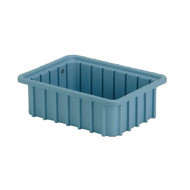 LEWISBins+ DC1035 BLUE Polyethylene Dividable Storage Tote: 40 lb Capacity